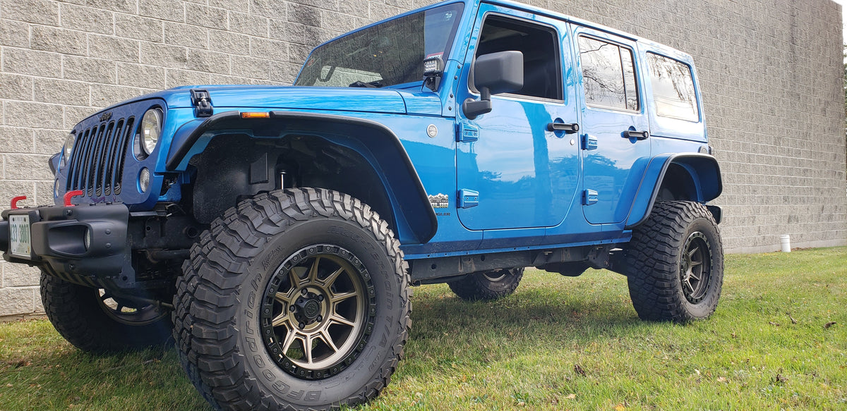Jeep Wrangler OVERLAND+ Short Control Arm Kit (2007-2018, JK)