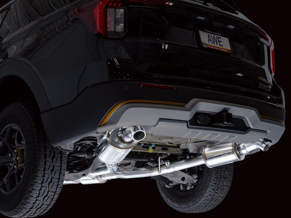 AWE 0FG exhaust for Ford Explorer Tremor