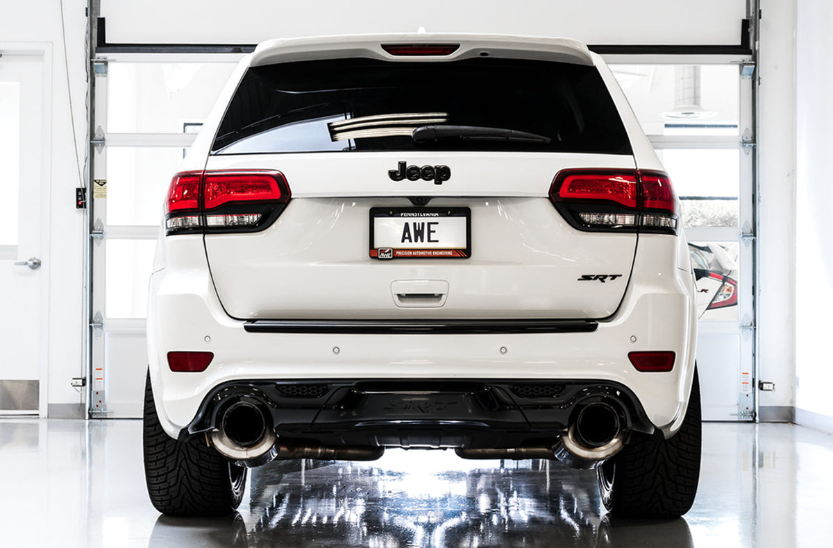 AWE exhaust suite for Jeep WK2 Grand Cherokee SRT