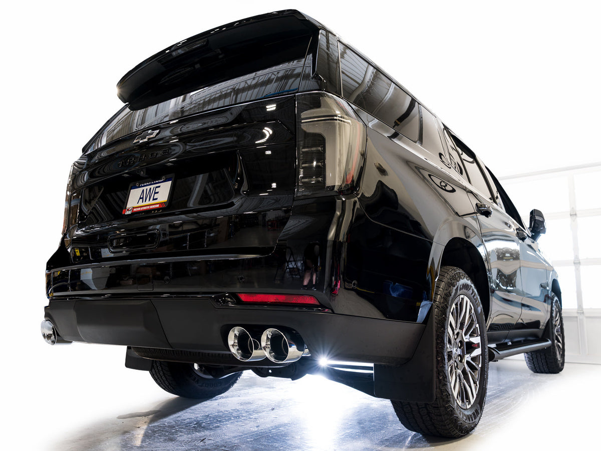 AWE 0FG exhaust for GMT T1XX Tahoe, Suburban, Yukon and Yukon XL 5.3L