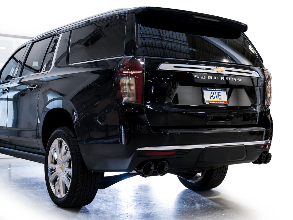AWE 0FG exhaust for 2021+ Tahoe, Suburban, Yukon and Yukon XL 6.2L