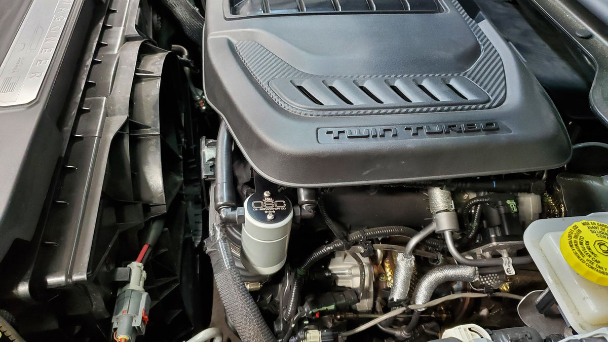 J&L Oil Separator 3.0 for 2022-2026 Jeep Wagoneer and Grand Wagoneer and 2025-2026 Ram 1500 SHO/RHO 3.0L