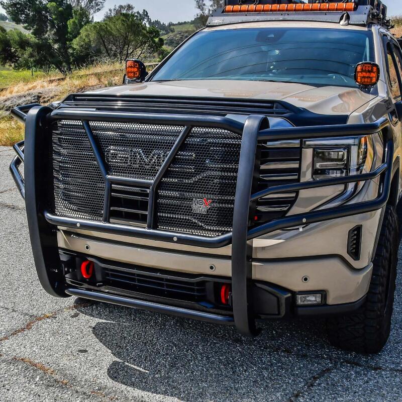 Westin HDX Grille Guard, One-Piece, fits GMC Sierra 1500
