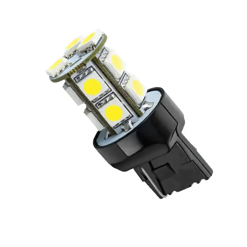Close-up of a multi-LED automotive bulb for vehicle lighting upgrades