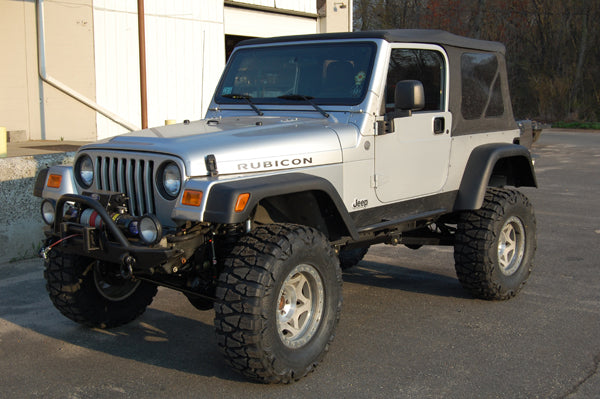Jeep Wrangler 4.0" Pro Series 3 Link Long Arm Lift Kit W/Rear 5" Stretch (1997-2006, TJ)