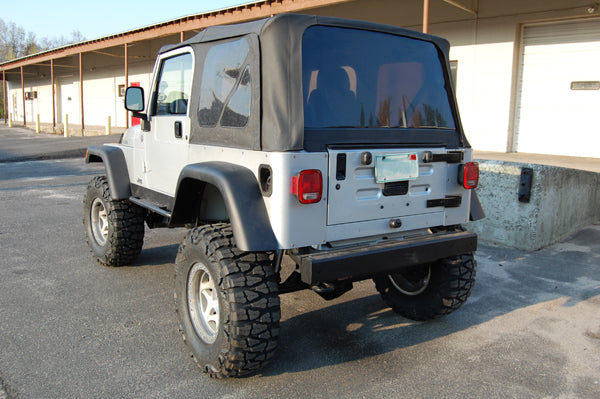 Jeep Wrangler 4.0" Pro Series 3 Link Long Arm Lift Kit W/Rear 5" Stretch (1997-2006, TJ)