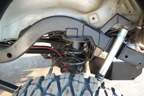 Jeep Wrangler 4.0" Pro Series 3 Link Long Arm Lift Kit W/Rear 5" Stretch (1997-2006, TJ)