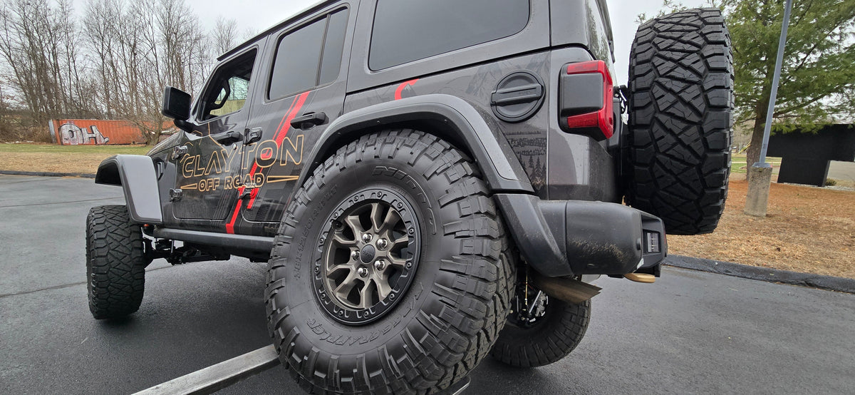 Clayton Off Road adjustable rear heim joint track bar for Jeep Wrangler JL