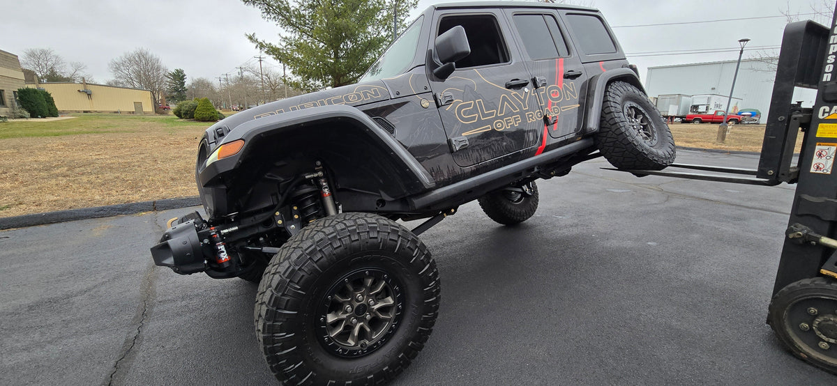 Clayton Off Road adjustable rear heim joint track bar for Jeep Wrangler JL