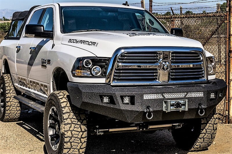 Body Armor 4x4 Eco Series Front Winch Bumper, fits Ram 2500/3500