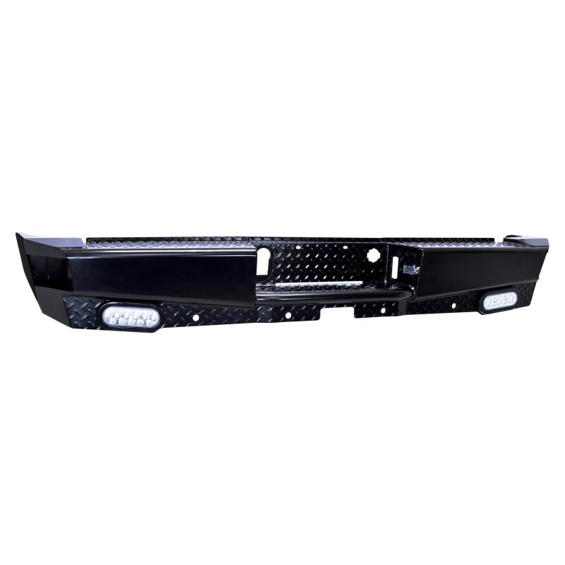 Westin HDX Bandit Rear Bumper, Black, fits Chevy Silverado 1500