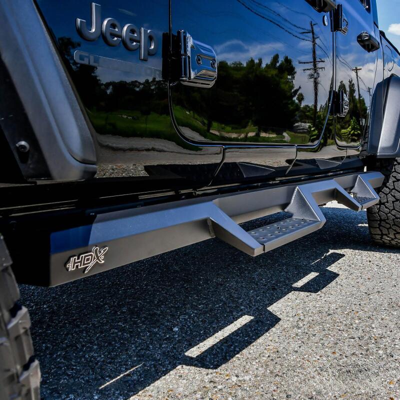 Westin HDX Drop Nerf Step Bars, fits Jeep Gladiator