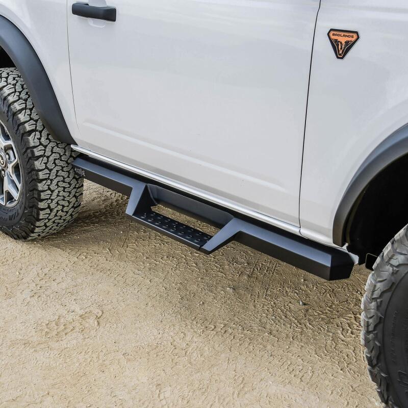 Westin HDX Drop Nerf Step Bars, 2-Door, fits Ford Bronco