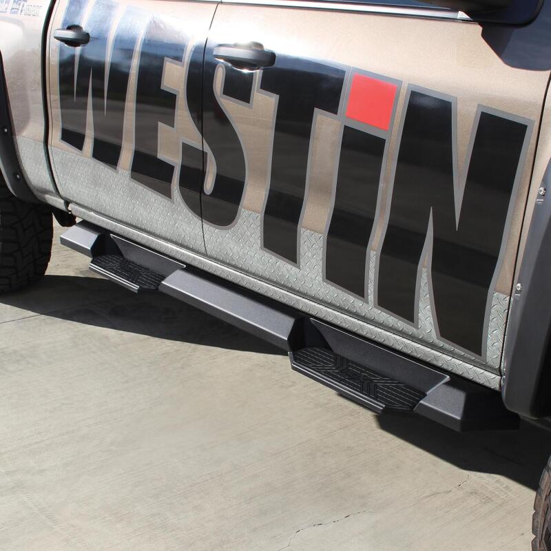 Westin HDX Xtreme Nerf Step Bars, Crew Cab, fits Chevy Silverado HD 2500/3500