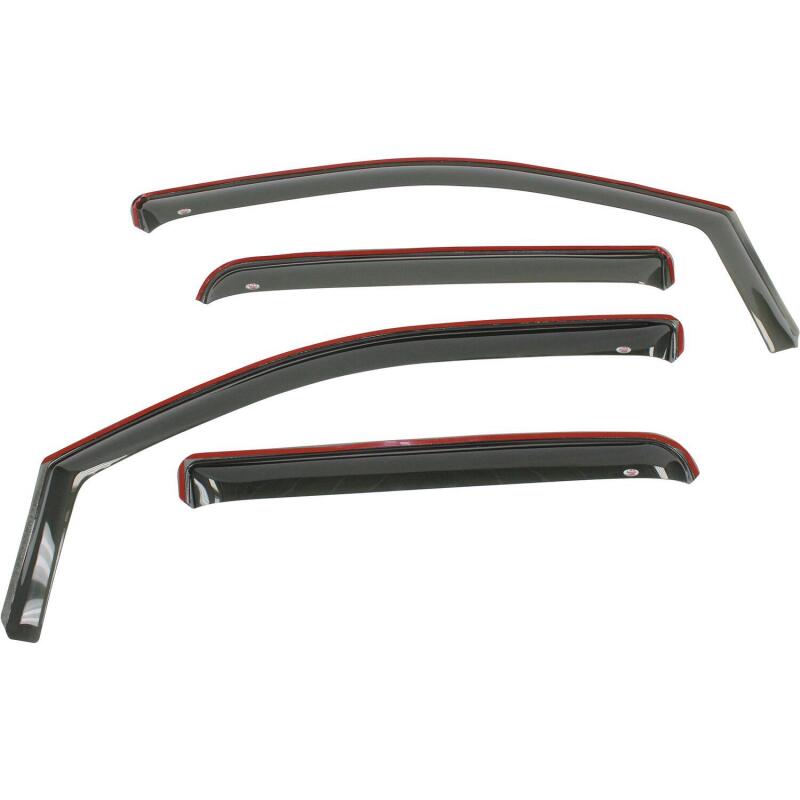 Westin Wade In-Channel Wind Deflectors, 4-Piece, Crew Cab, fits Chevy Colorado