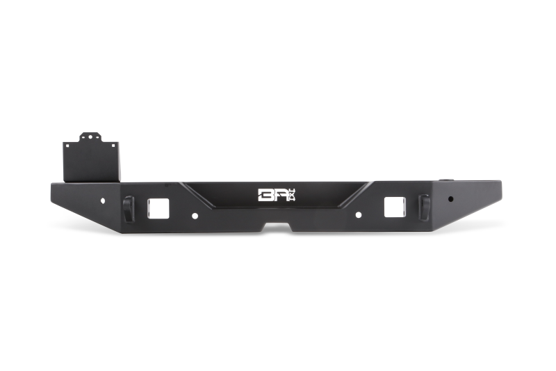 Body Armor 4x4 Full Width Rear Bumper with Tire Carrier Mount, fits Jeep Wrangler