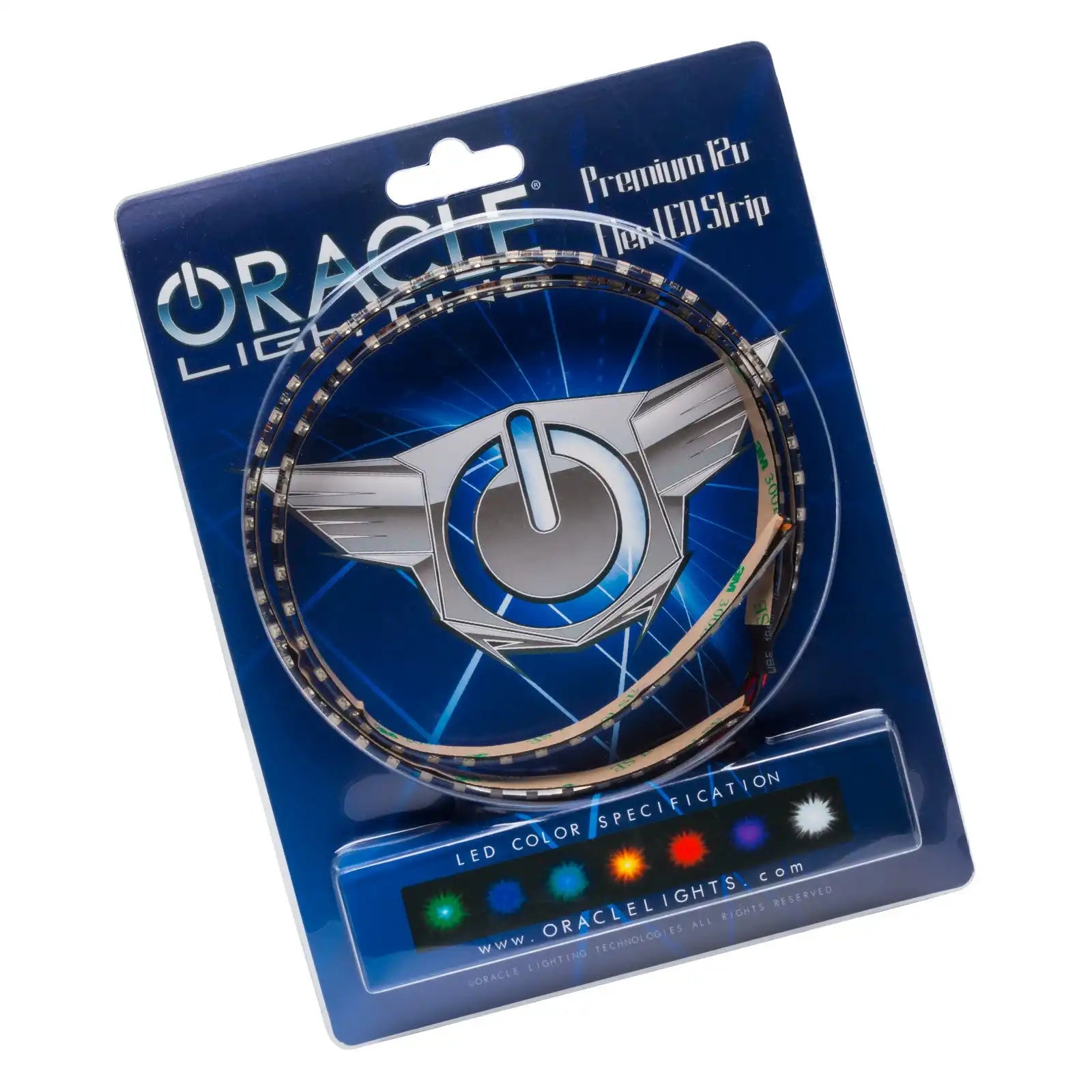 ORACLE 15" LED Flexible Strip Retail Pack - Pair