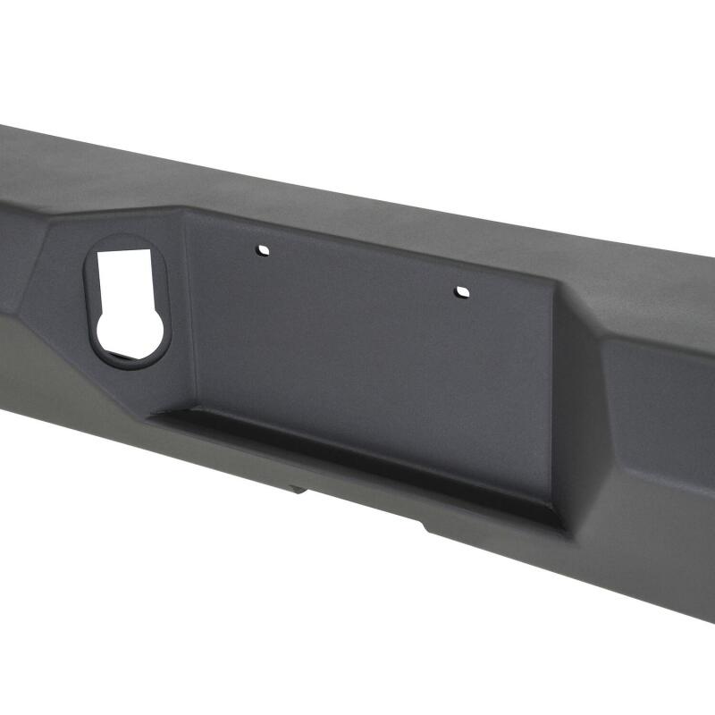 Westin WJ2 Rear Bumper with Sensor Provisions, Textured Black, fits Jeep Gladiator
