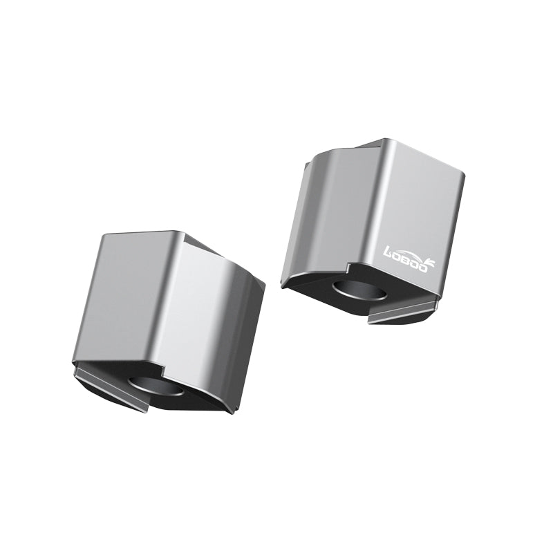 LOBOO Handlebar Risers for KTM 790 / 890 / 390 Adventure (2020-on) – CNC Aluminum 0.75 in Bar Riser Kit, Black or Silver Anodized Finish