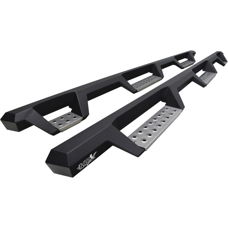 Westin HDX Stainless Drop Wheel-to-Wheel Nerf Step Bars, Crew Cab, 6.5 ft. Bed, fits Chevy Silverado HD 2500/3500