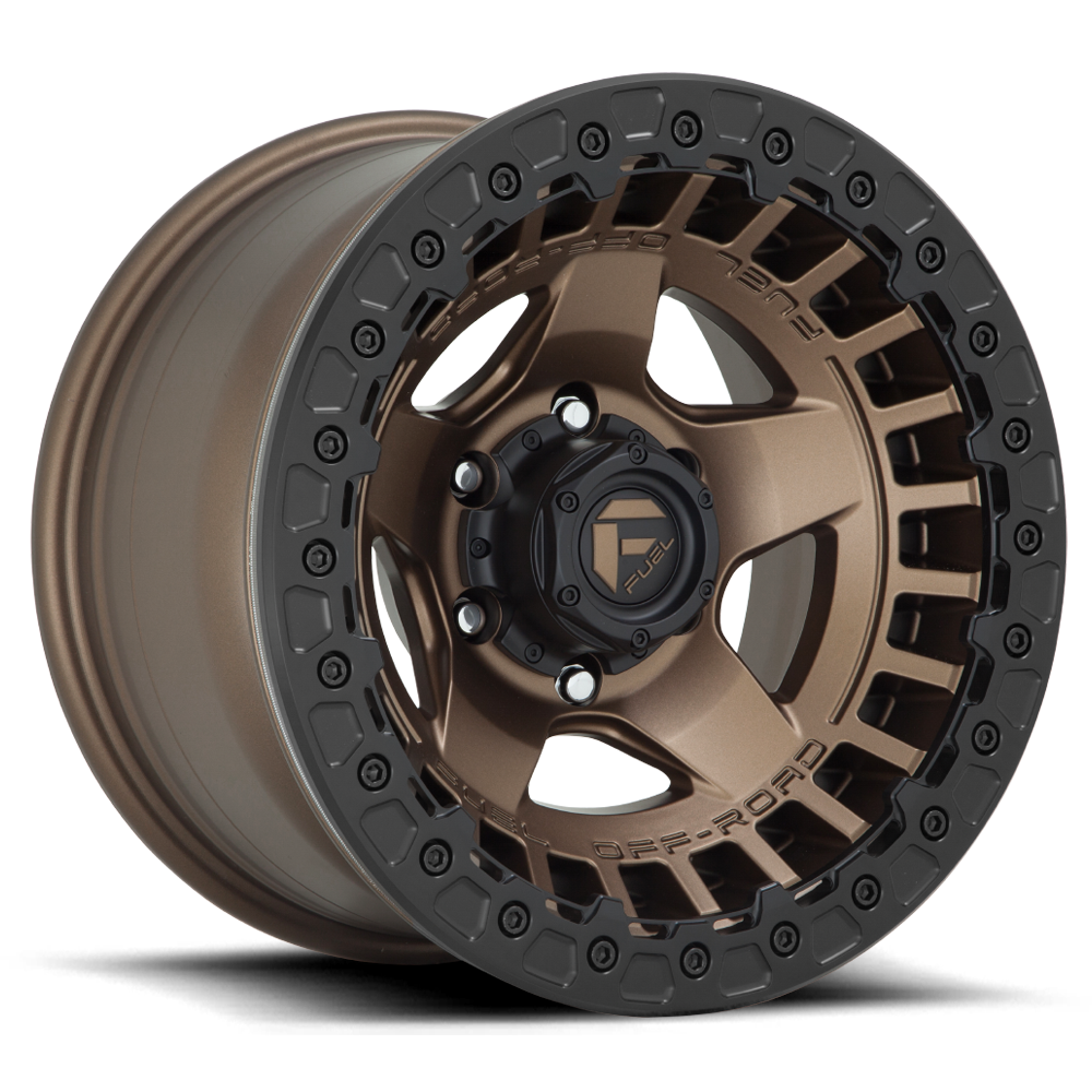 Fuel Warp Beadlock D119 Candy Red wheel, multiple bolt patterns
