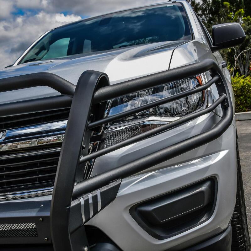 Westin Sportsman X Grille Guard, Textured Black, fits Chevy Colorado