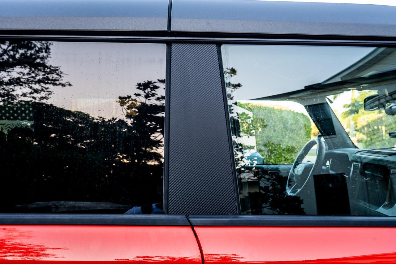 3D Carbon B Pillar Protection Kit - 2021+ Bronco 4 Door