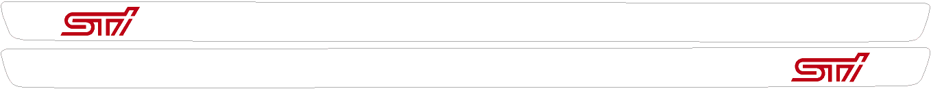 3D Carbon Door Sill Overlay Part 1 (Lower) - 2022+ BRZ / GR86