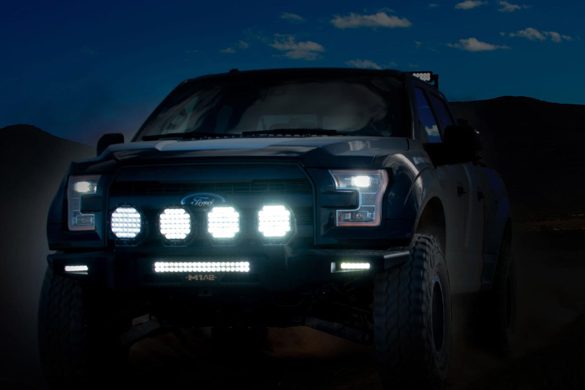 Pro Comp Motorsports Series Double Row Light Bar: 30" / White / Combo Beam