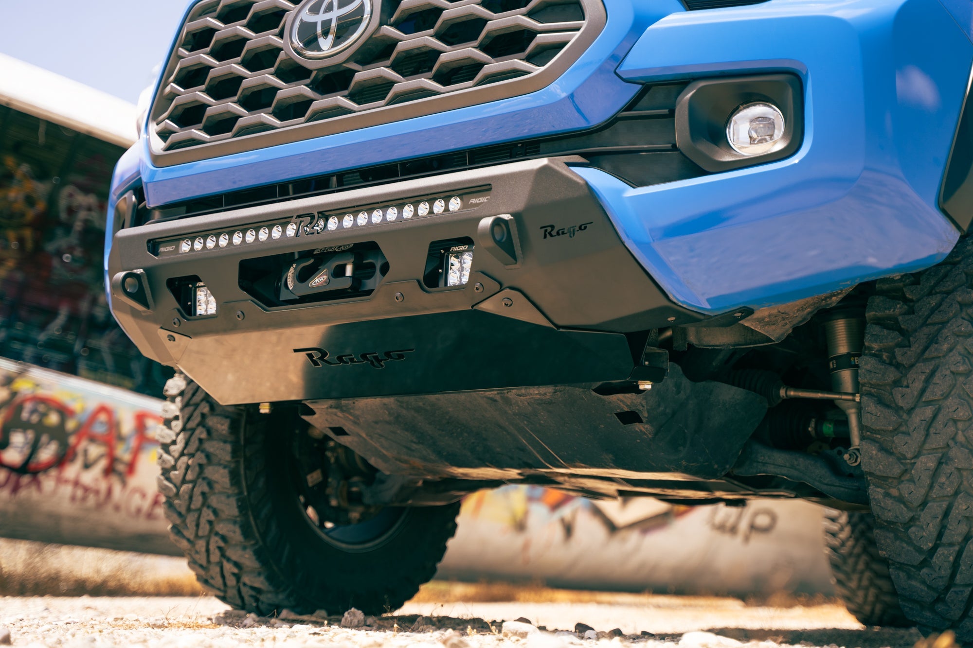 3rd-Gen-Tacoma-Skid-Plate-for-Center-Mount-Front-Bumper-Outdoor-5 - NVMOS