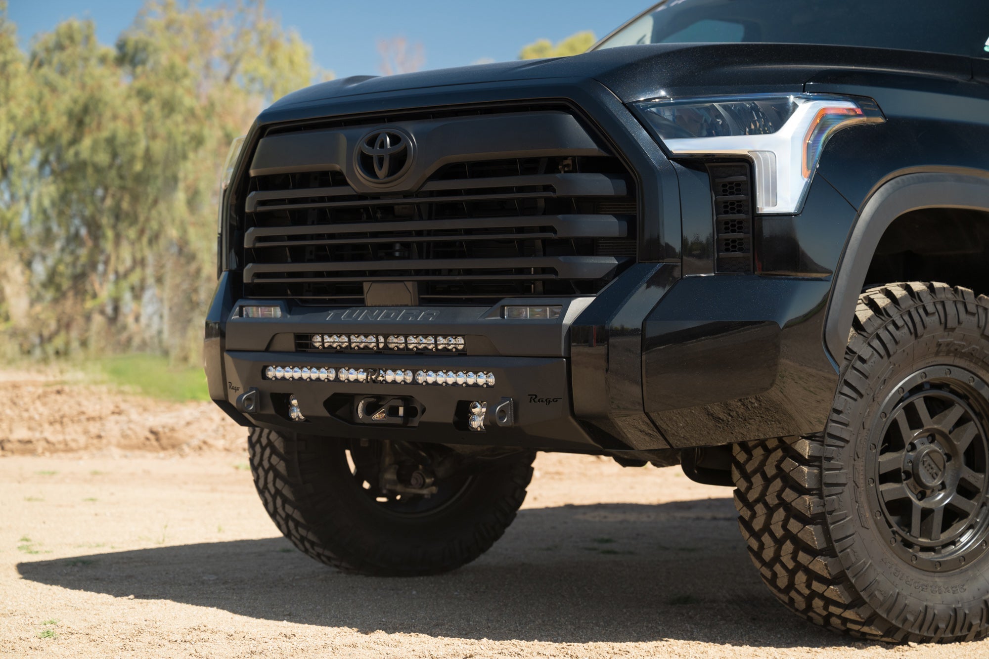 3rd-Gen-Tundra-Center-Mount-Winch-Front-Bumper-Installed-2 - NVMOS
