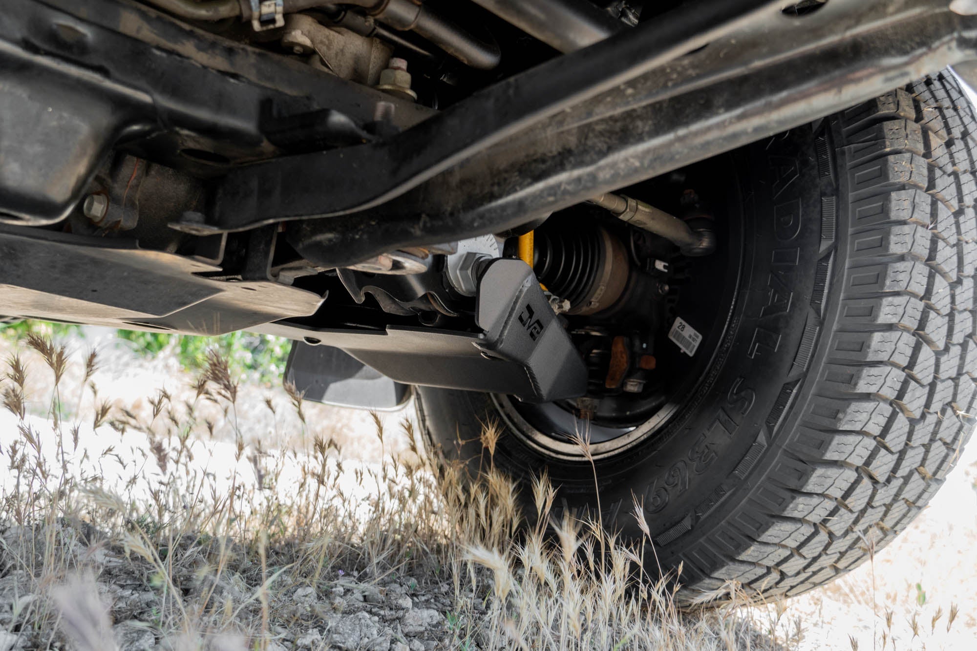 3rd-gen-Tacoma-A-Arm-Skid-Plates-Installed-2 - NVMOS