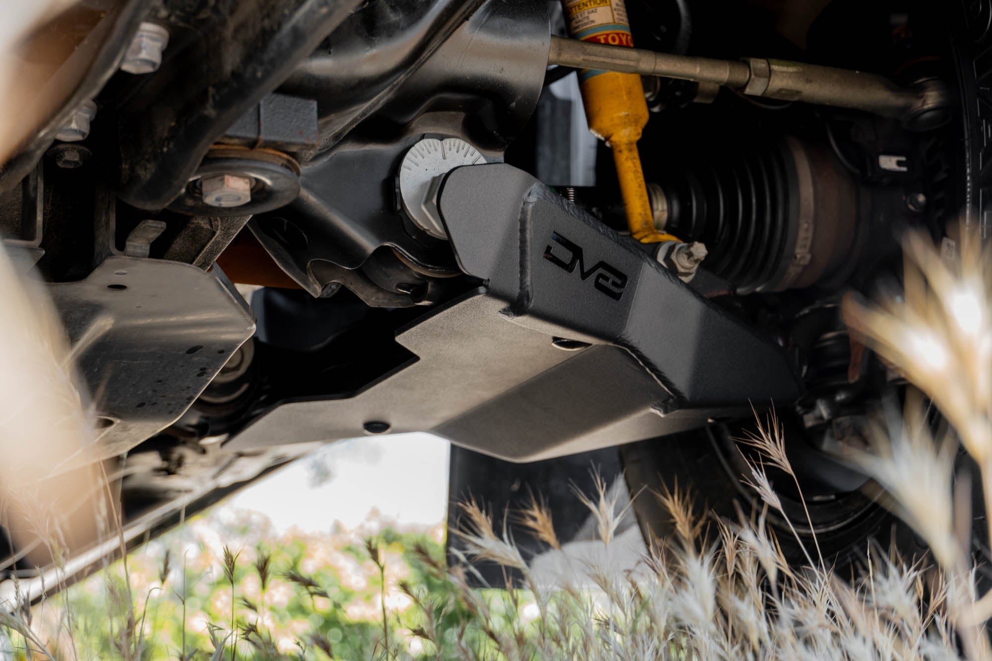 3rd-gen-Tacoma-A-Arm-Skid-Plates-Installed-4 - NVMOS