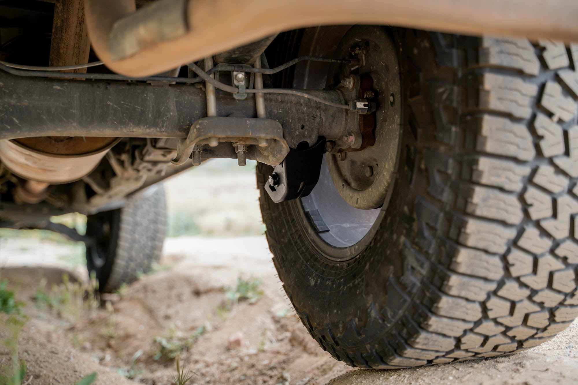 3rd-gen-Toyota-Tacoma-Rear-Shock-Skid-Plates-Installed-02 - NVMOS
