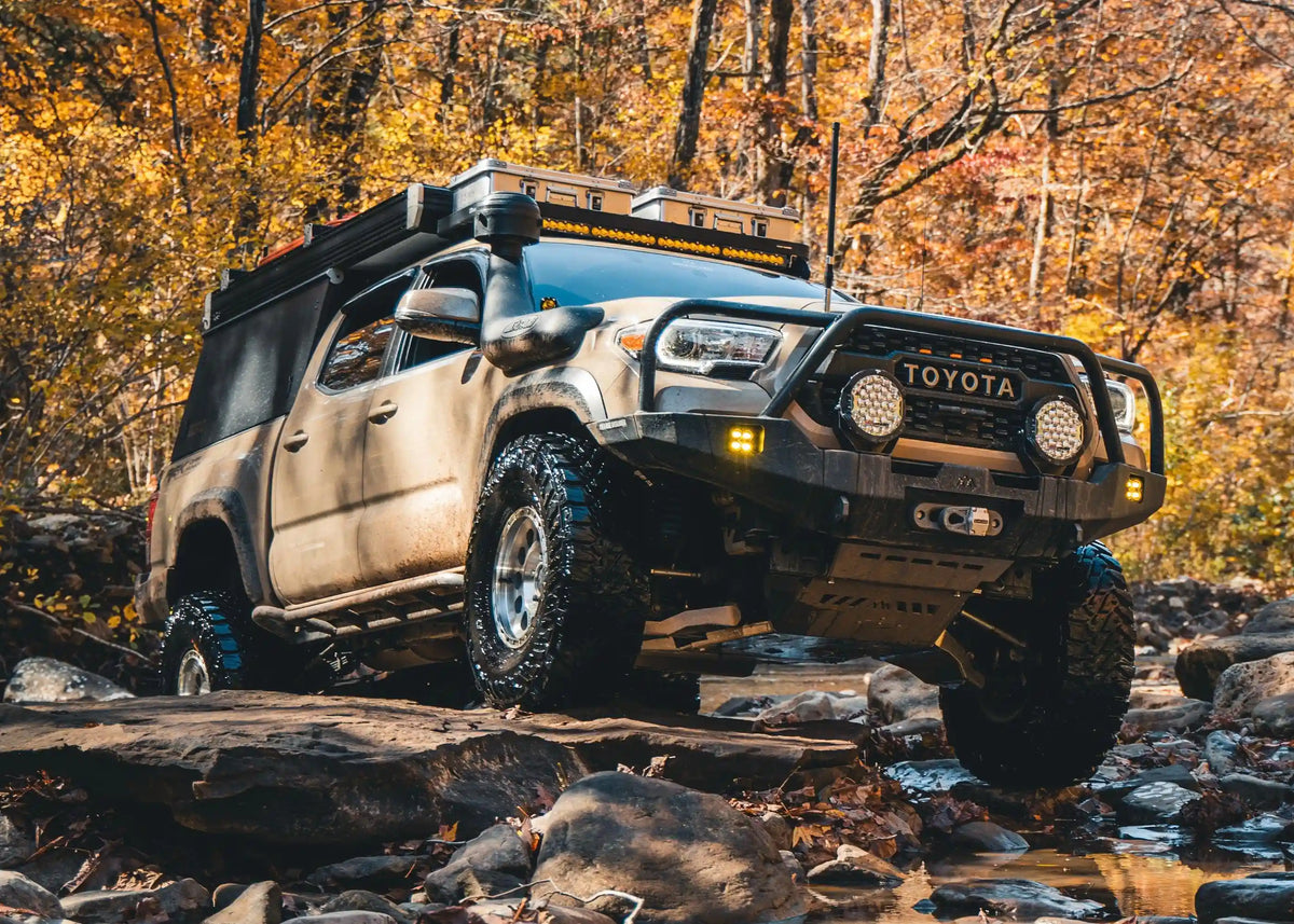 3rd-gen-tacoma-bull-bar-front-bumper-in-use - NVMOS