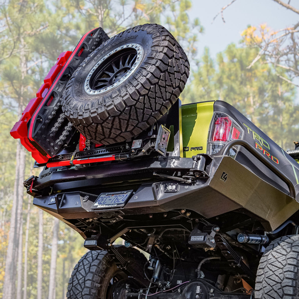 C4 Fabrication Tacoma Overland Series High Clearance Rear Bumper / 3rd Gen / 2016-2023