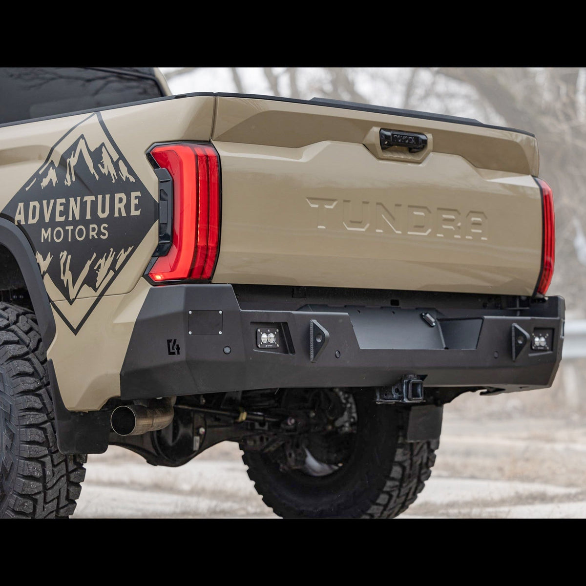 C4 Fabrication Tundra Overland Series Rear Bumper / 3rd Gen / 2022+