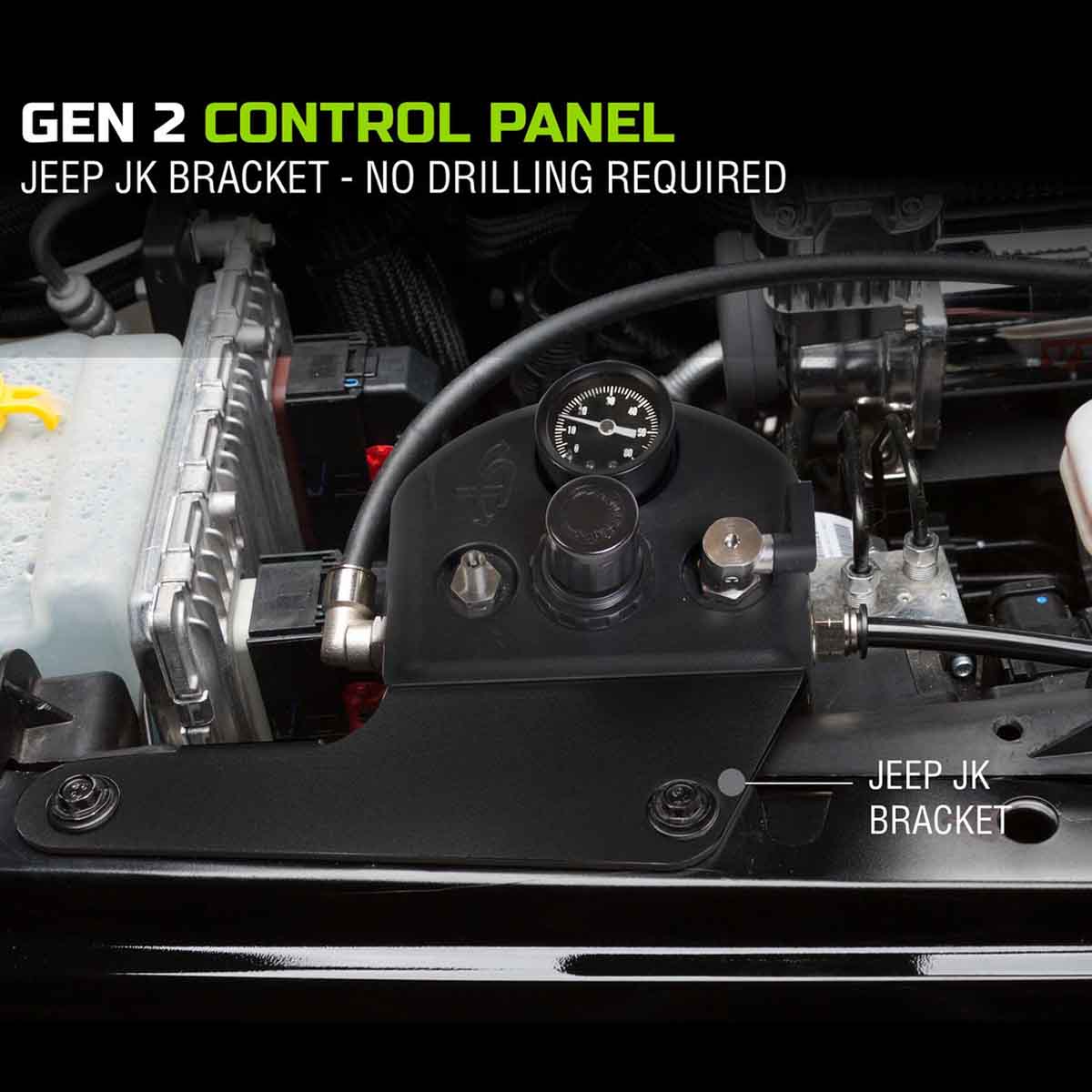 Up Down Air 4 tire inflation system for Jeep Wrangler JK and JKU - view 4