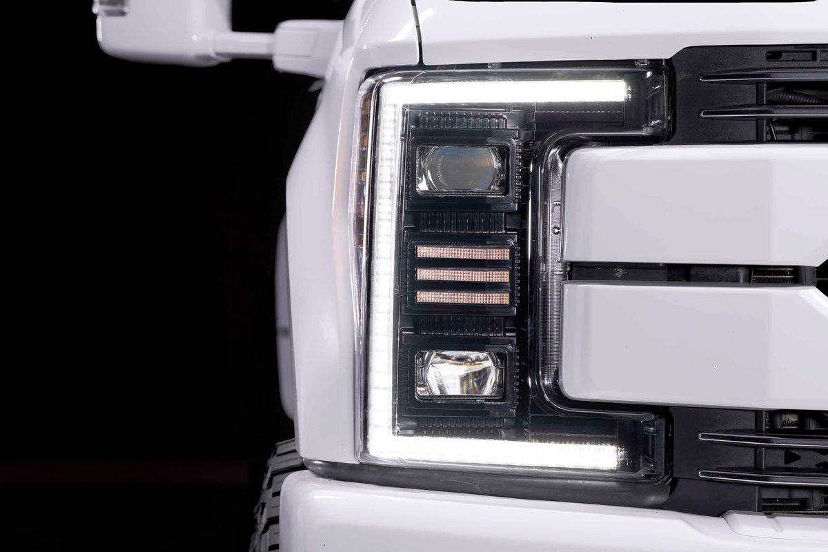 Morimoto Ford Super Duty (17-19) XB Hybrid LED Headlights