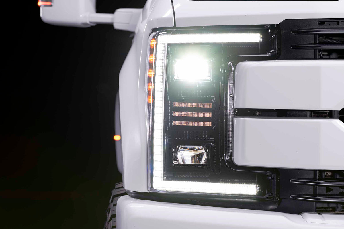 Morimoto Ford Super Duty (17-19) XB Hybrid LED Headlights