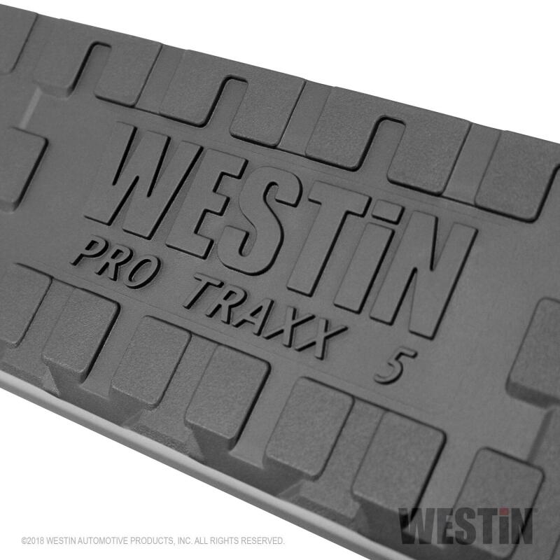 Westin PRO TRAXX 5 Oval Nerf Step Bars, Double Cab, fits Toyota Tacoma