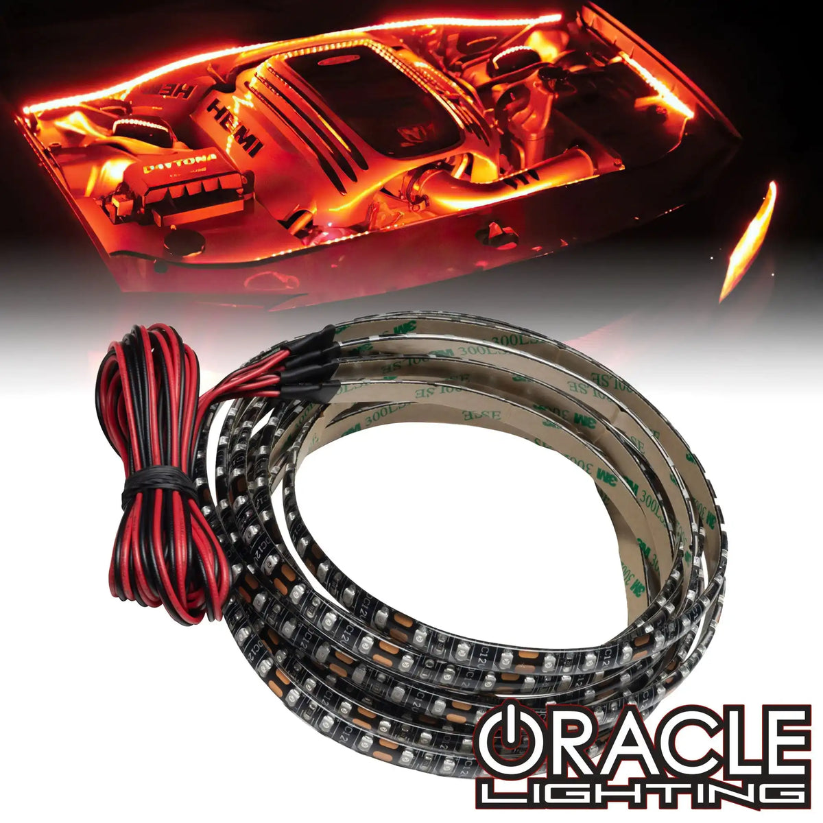 ORACLE Lighting engine bay LED flexible strip lighting kit for universal fit