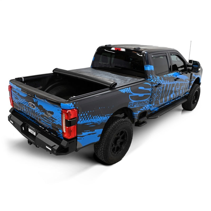 Westin Soft Roll-Up Tonneau Cover, 6.75 ft. Bed, fits Ford F-250/F-350 Super Duty
