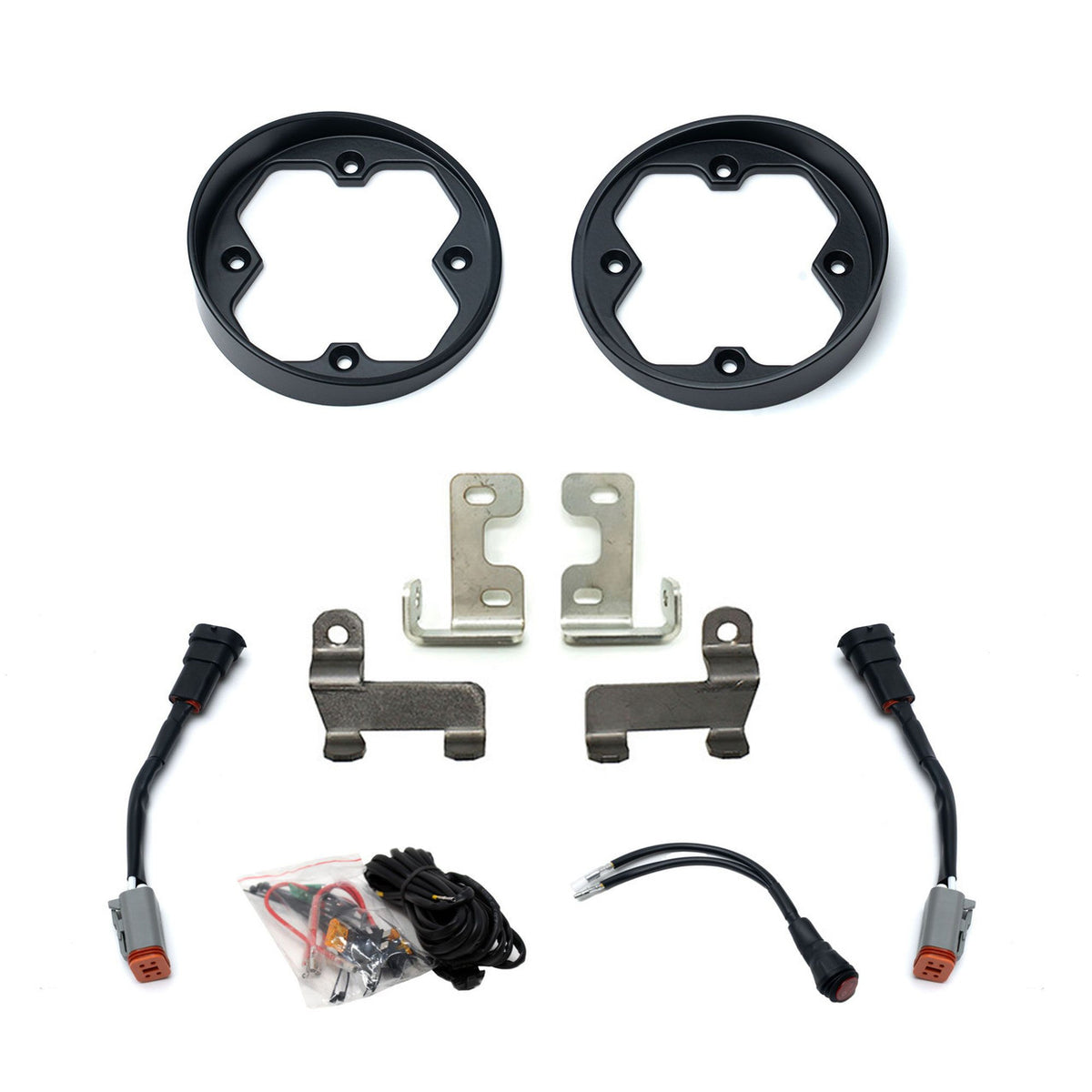 Baja Designs Squadron-R 2.0 Toyota Fog Pocket Light Mount Kit - Toyota 2010-24 4Runner; 2012-23 Tacoma; 2014-21 Tundra