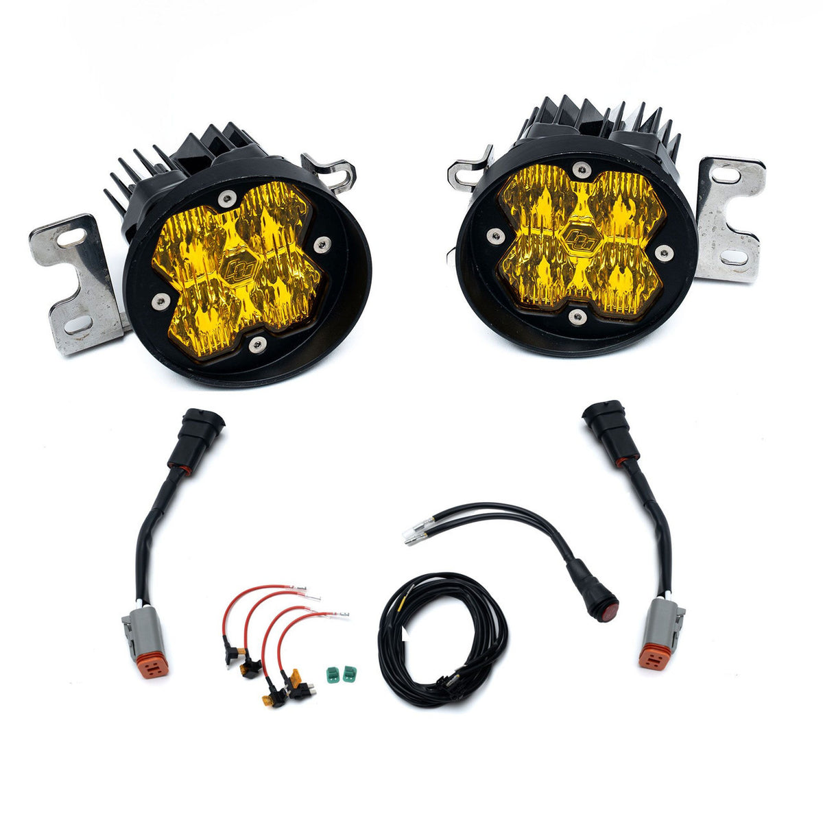 Baja Designs Squadron-R 2.0 Sport Fog Pocket Light Kit - Toyota 2016-21 RAV4; 2014-19 Highlander