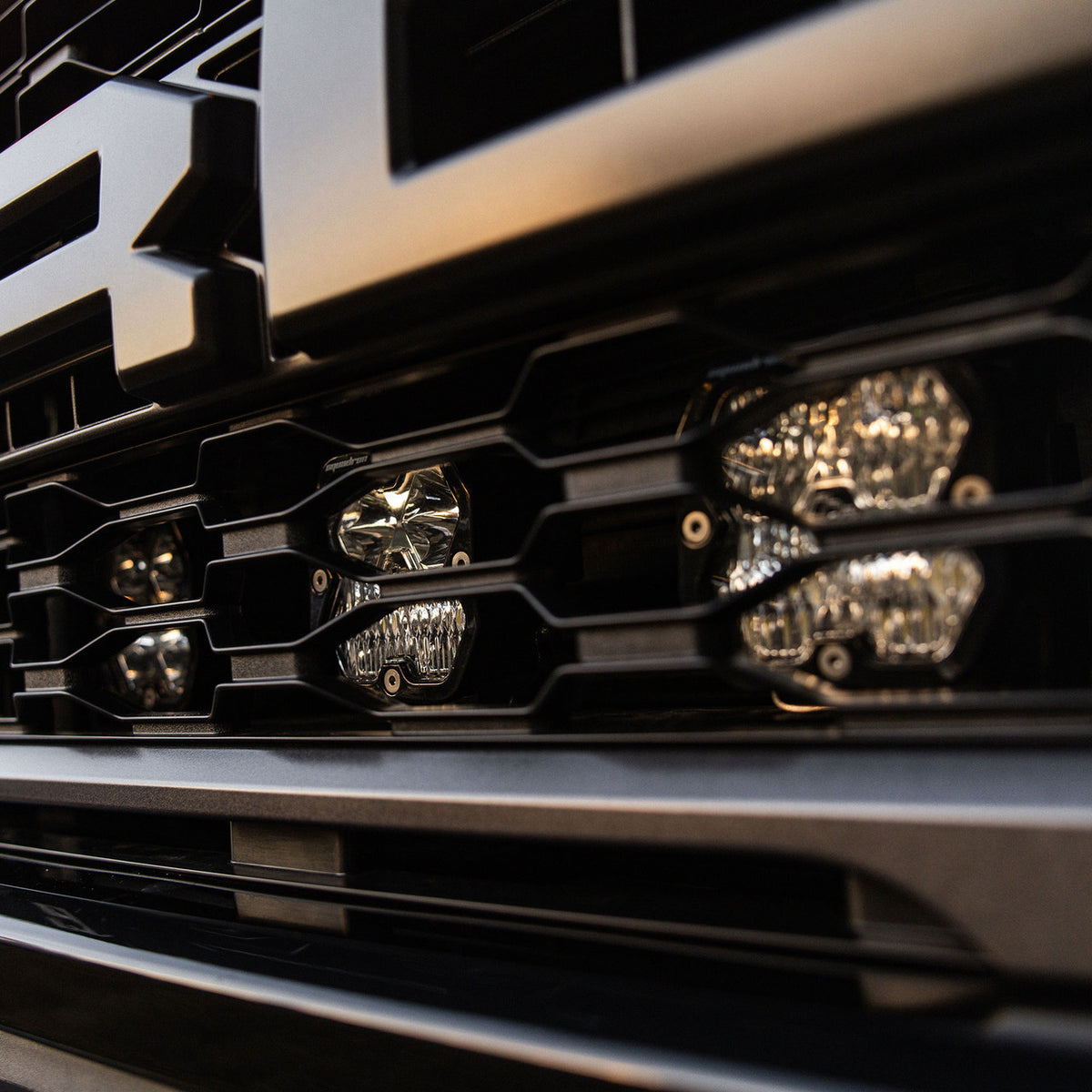 Baja Designs Squadron 2.0 Pro Behind-the-Grille Light Kit - Ford 2021-26 F-150 Raptor, 2024-26 F-150 Raptor 37/R