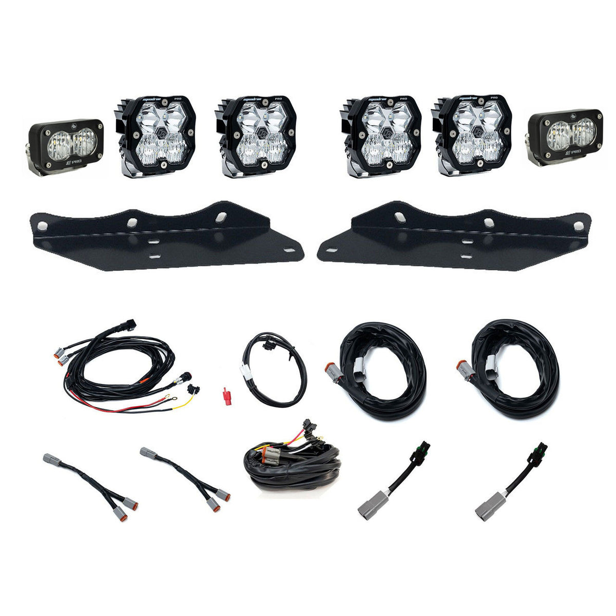 Baja Designs Squadron 2.0 Pro/S2 Pro "Unlimited" Fog Pocket Light Kit - Ford 2017-20 F-150 Raptor