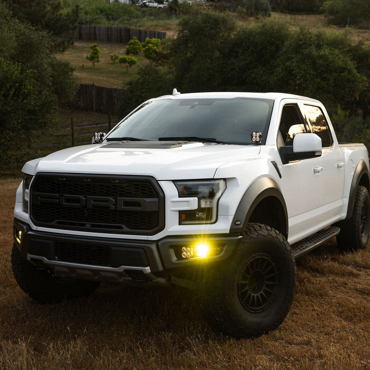 Baja Designs Squadron 2.0 Sport A-Pillar Light Kit - Ford 2015-20 F-150; 2017-20 F-150 Raptor