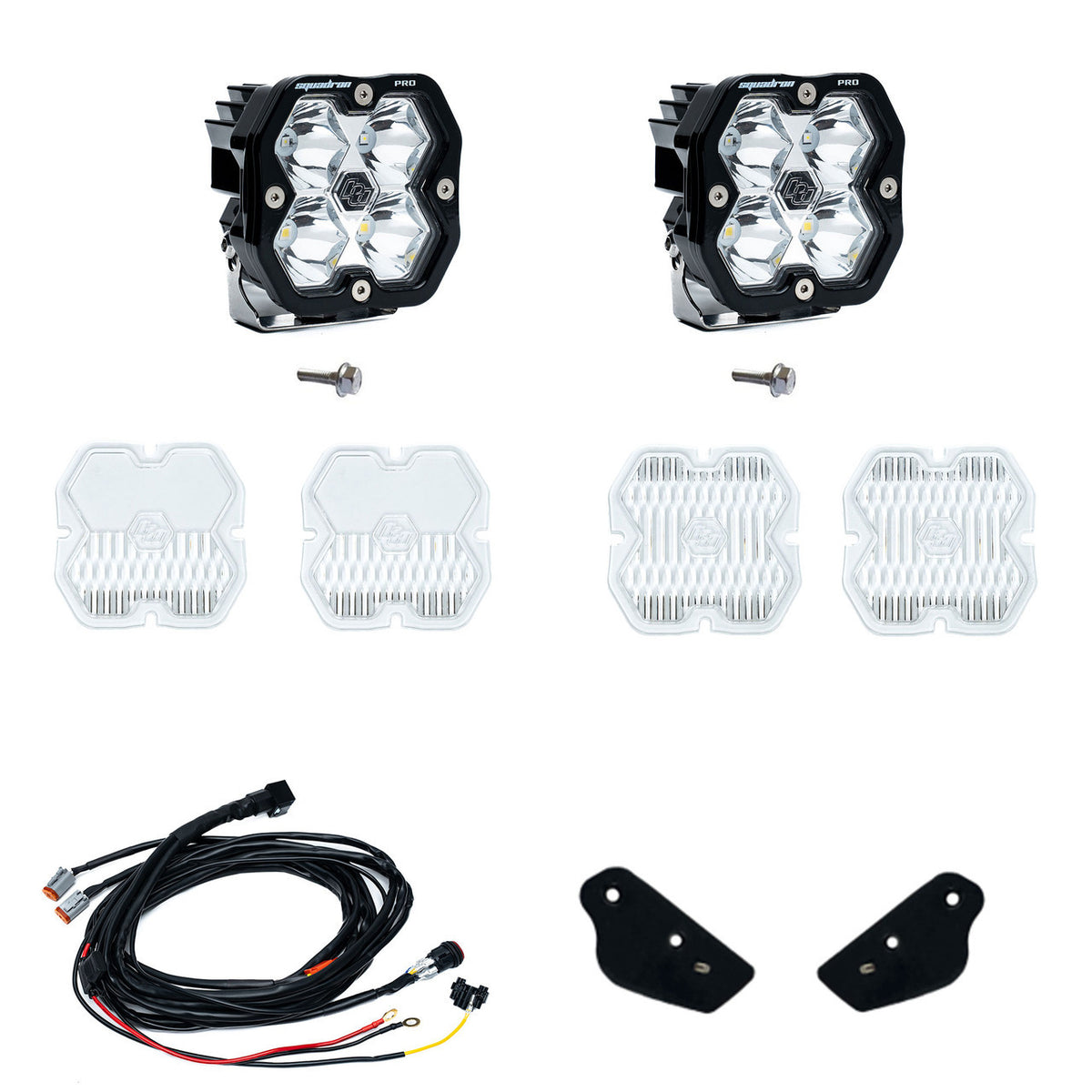 Baja Designs Squadron 2.0 Pro A-Pillar Light Kit - Ford 2021-26 Bronco; 2022-24 Bronco Raptor