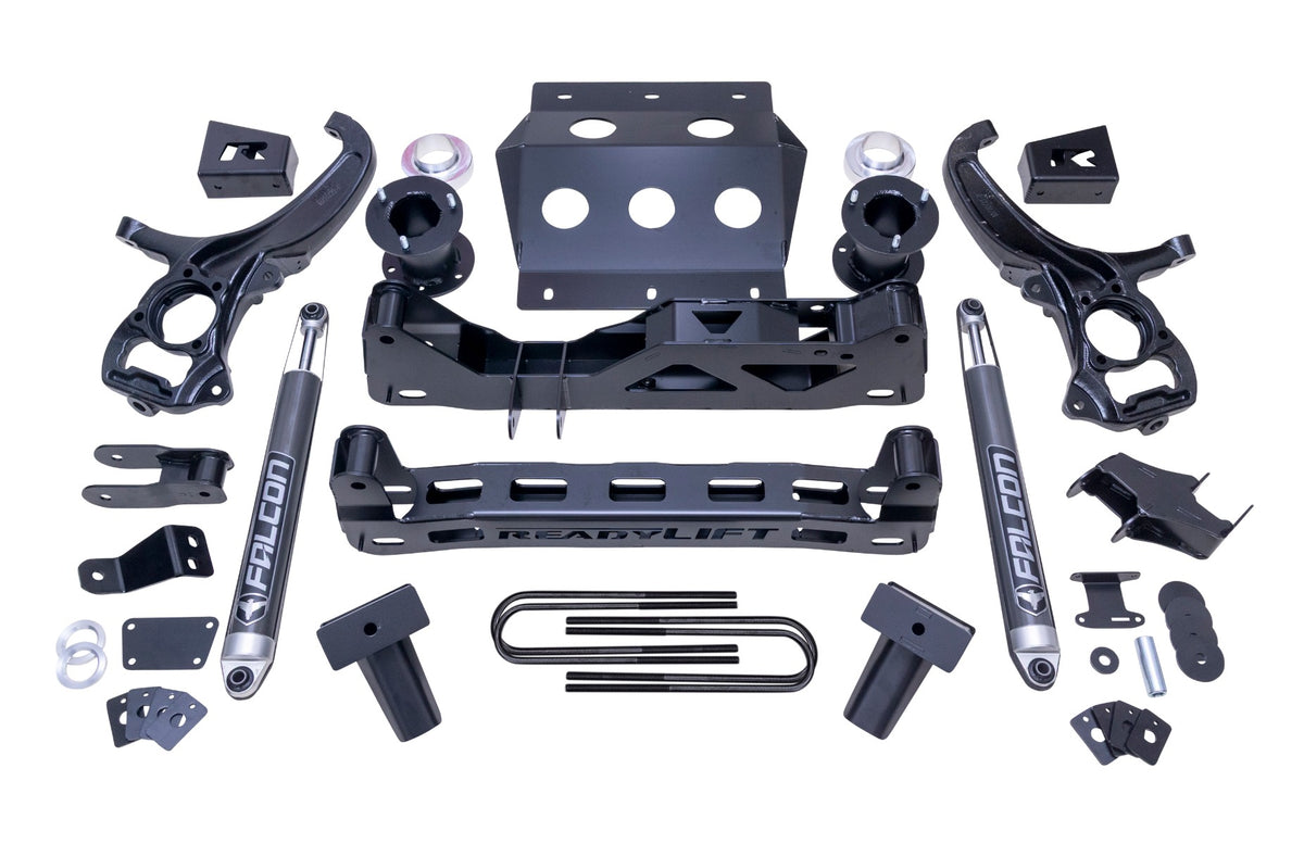 ReadyLIFT 4" (4-inch + Factory 2-inch) Big Lift Kit With Falcon 2.1 Shocks - 2025-2026 1500 Trail Boss / AT4